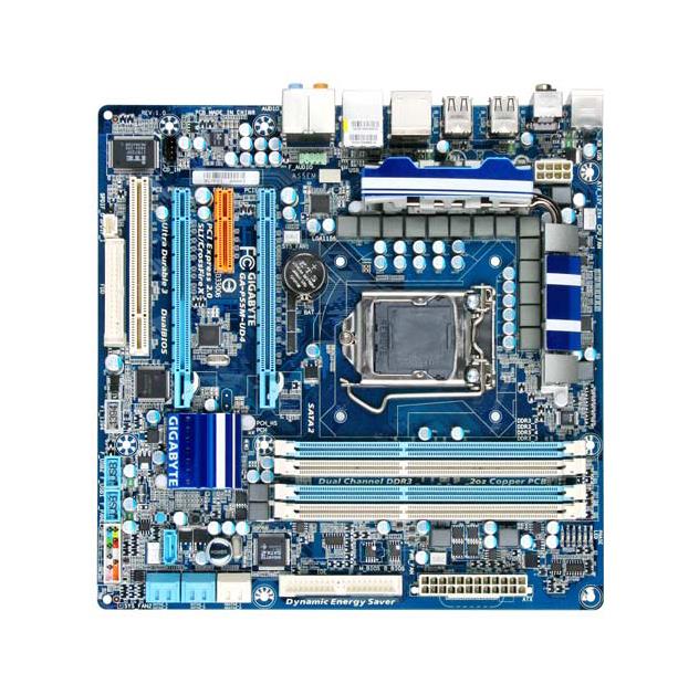 M4L-80062801 Gigabyte Tech GA-P55M-UD4 Motherboard