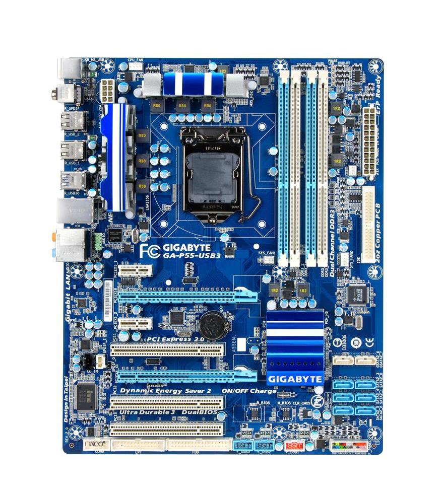 M4L-80067689 Gigabyte Tech GA-P55-USB3 Motherboard