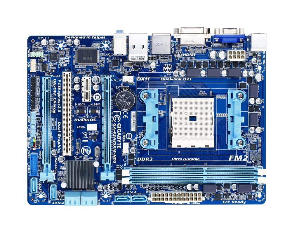 M4L-80091710 Gigabyte Tech GA-F2A85XM-HD3 Motherboard