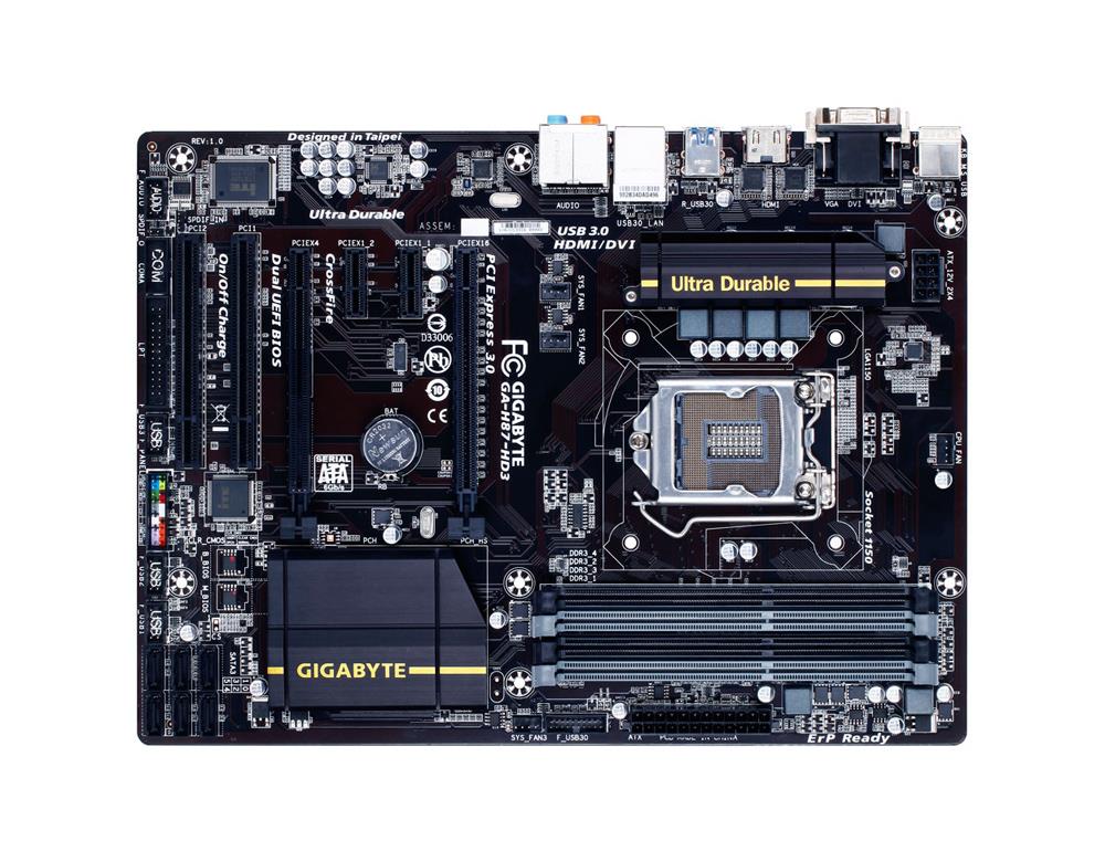 M4L-80098883 Gigabyte Tech GA-H87-HD3 Motherboard