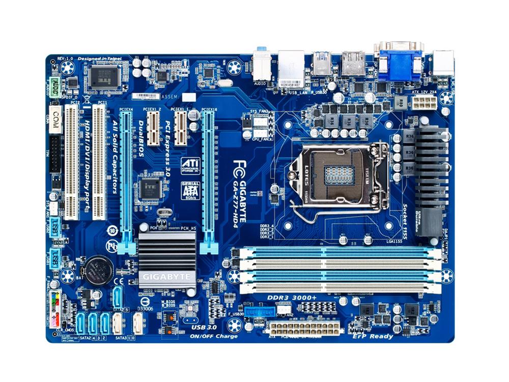 M4L-80098996 Gigabyte Tech GA-Z77-HD4 Motherboard