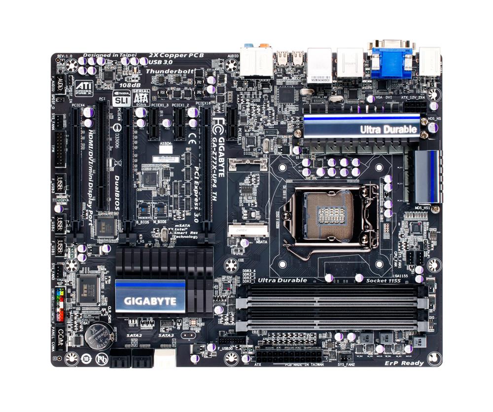 M4L-80099008 Gigabyte Tech GA-Z77X-UP4 TH Motherboard
