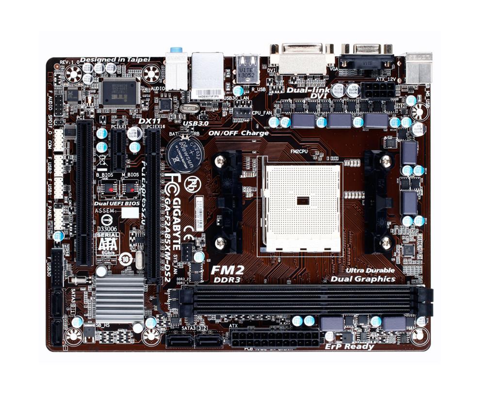 M4L-80105961 Gigabyte Tech GA-F2A85XM-DS2 Motherboard