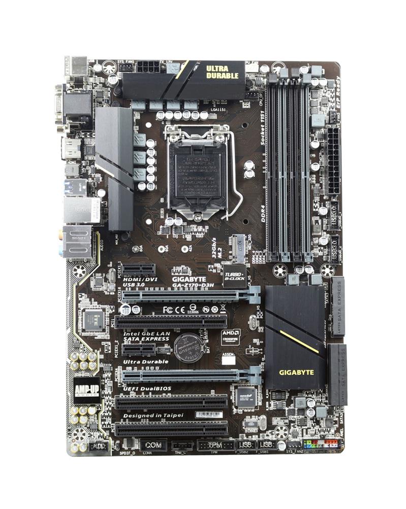 M4L-80108568 Gigabyte Tech GA-H170-D3H Motherboard