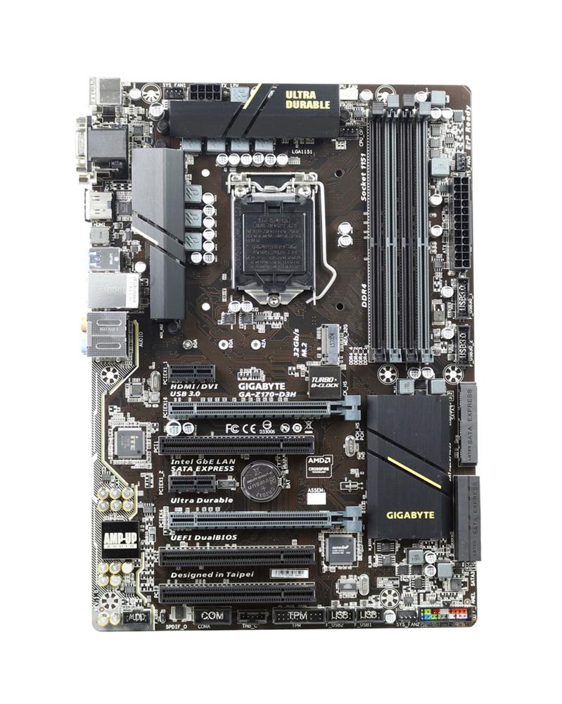 M4L-80108576 Gigabyte Tech GA-Z170-D3H Motherboard