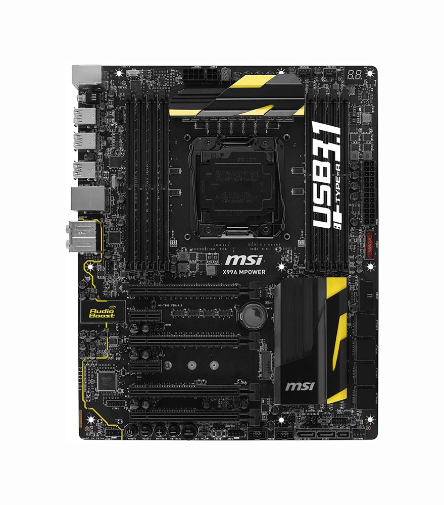 M4L-80108598 MSI X99A MPOWER Motherboard
