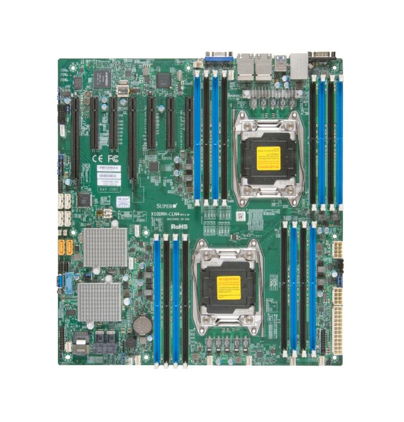M4L-80112254 SuperMicro X10DRH-CLN4 Motherboard MBD-X10DRH-CLN4-B