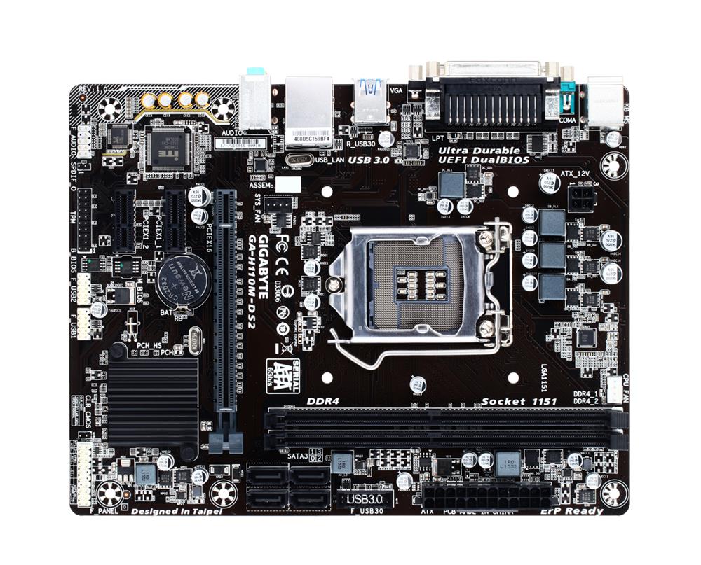 M4L-80113771 Gigabyte Tech GA-H110M-DS2 DDR4 Motherboard