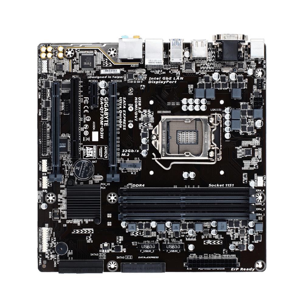 M4L-80113779 Gigabyte Tech GA-Q170M-D3H Motherboard