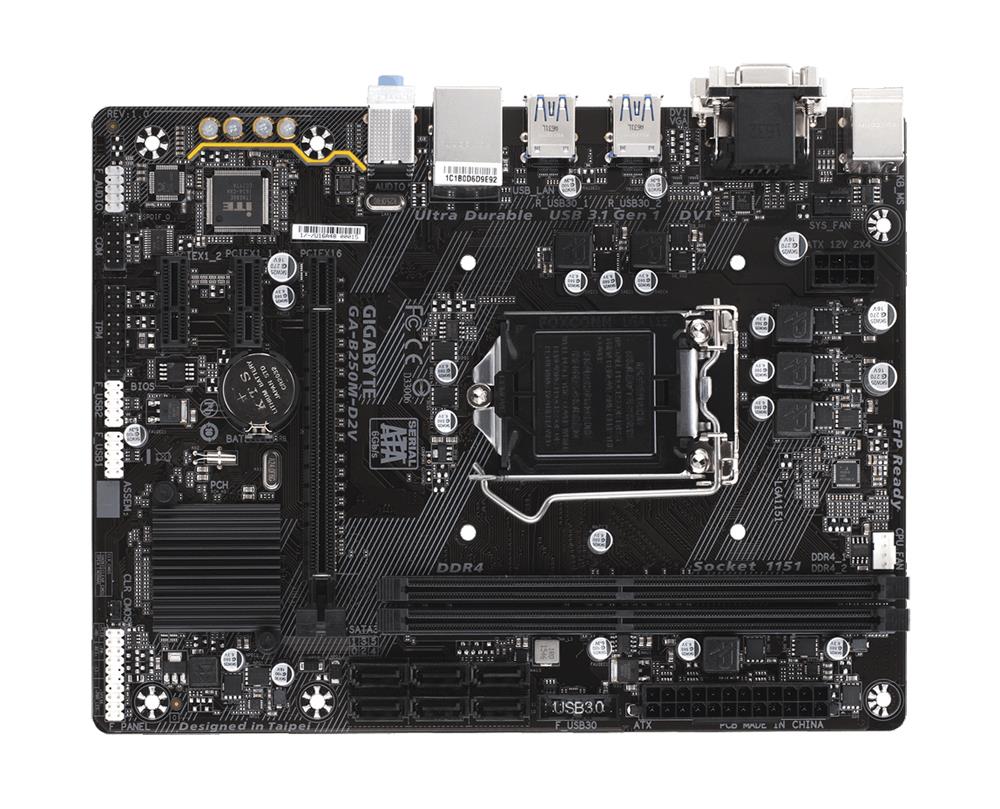 M4L-80119144 Gigabyte Tech GA-B250M-D2V Motherboard