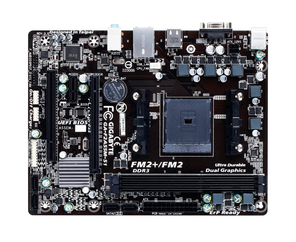 M4L-80119154 Gigabyte Tech GA-F2A55M-S1 Motherboard