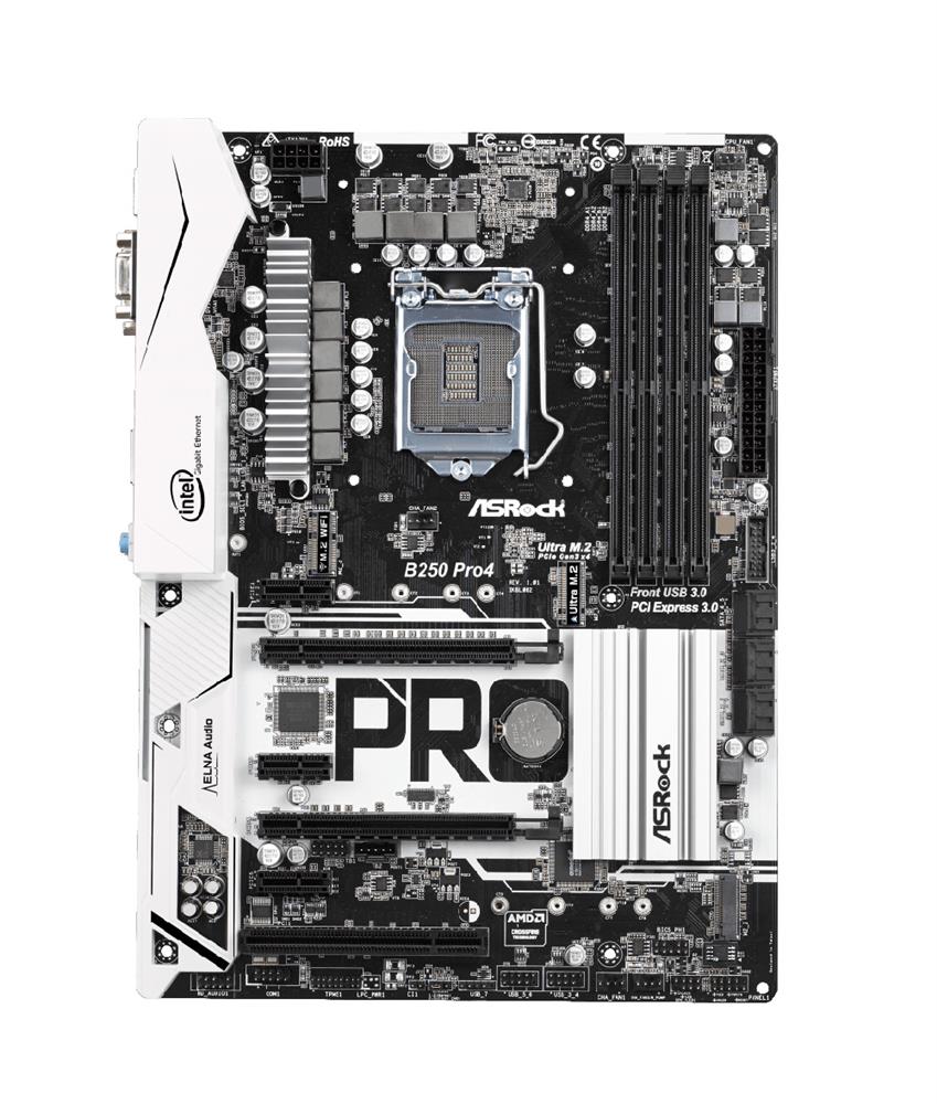 M4L-80121417 ASRock B250 Pro4 Motherboard