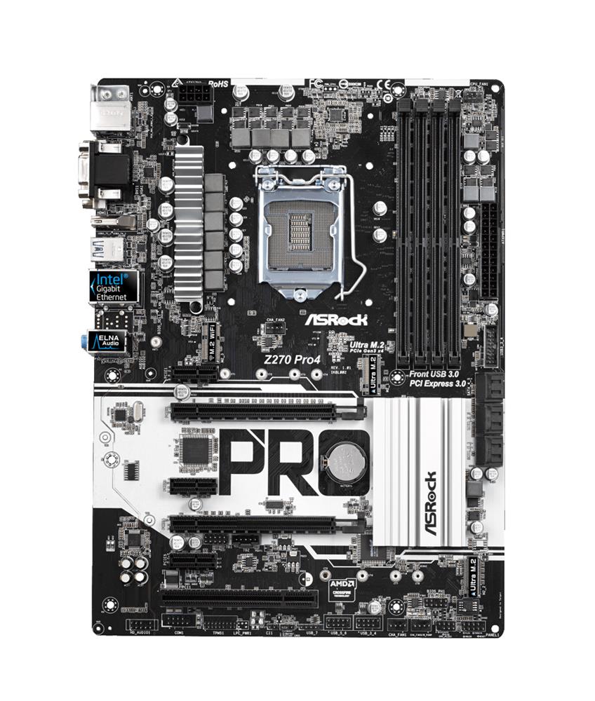 M4L-80121470 ASRock Z270 Pro4 Motherboard
