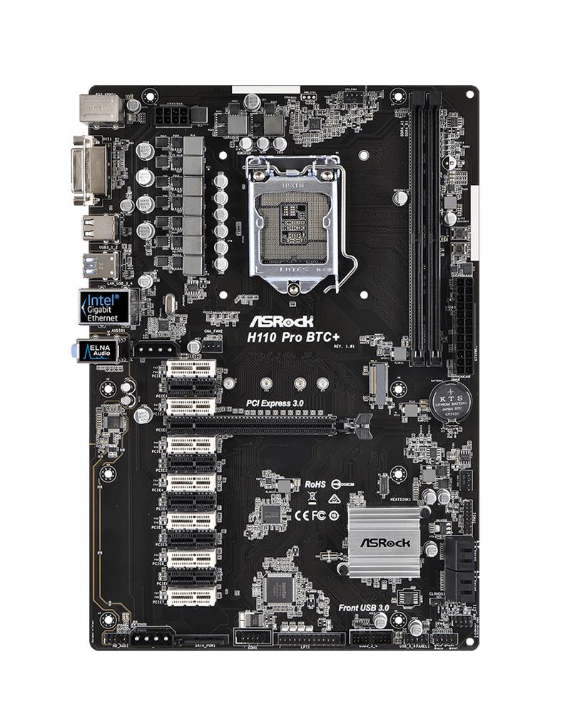 M4L-80121507 ASRock H110 Pro BTC+ Motherboard
