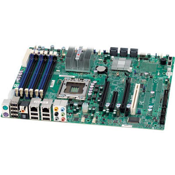 MBD-C7X58-B SuperMicro C7X58 Socket LGA 1366 Intel X58 Express + ICH10R Chipset Intel Core i7 / Core i7 Extreme Edition/ Xeon 5500/3500 Series Processors Support DDR3 6x DIMM 6 SATA 3.0Gb/s ATX Server Motherboard (Refurbished)
