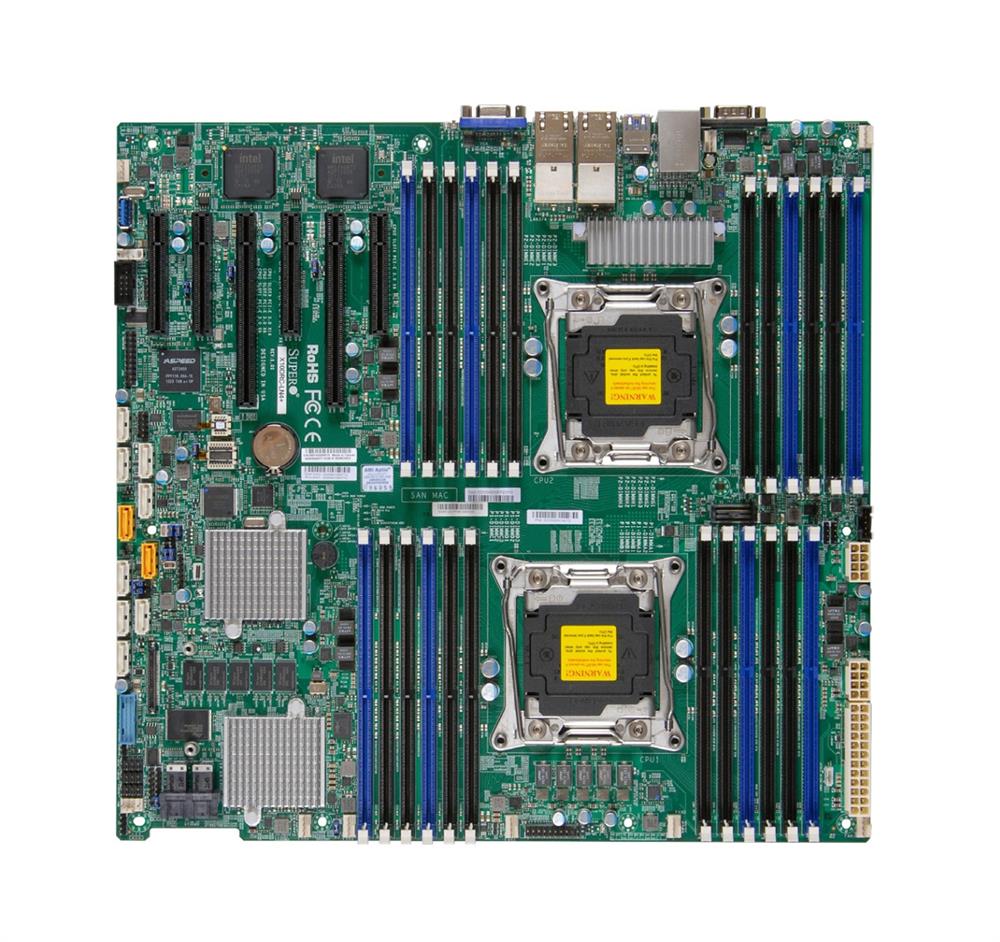 MBX10DC4 SuperMicro X10drc-ln4-o Dual LGA2011 Intel C612 DDR4 SATA3SAS3usb3.0 V4GBe Enhanced Eatx Server Motherboard (Refurbished)
