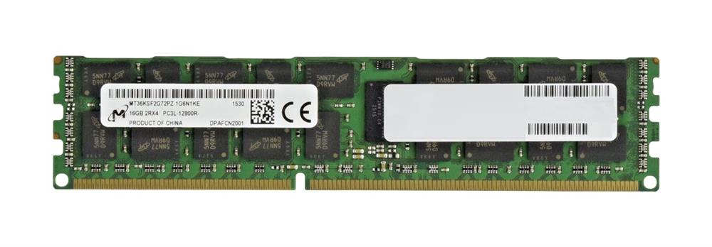 MT36KSF2G72PZ-1G6N1KE Micron 16GB PC3-12800 DDR3-1600MHz ECC Registered CL11 240-Pin DIMM 1.35V Low Voltage Dual Rank Memory Module