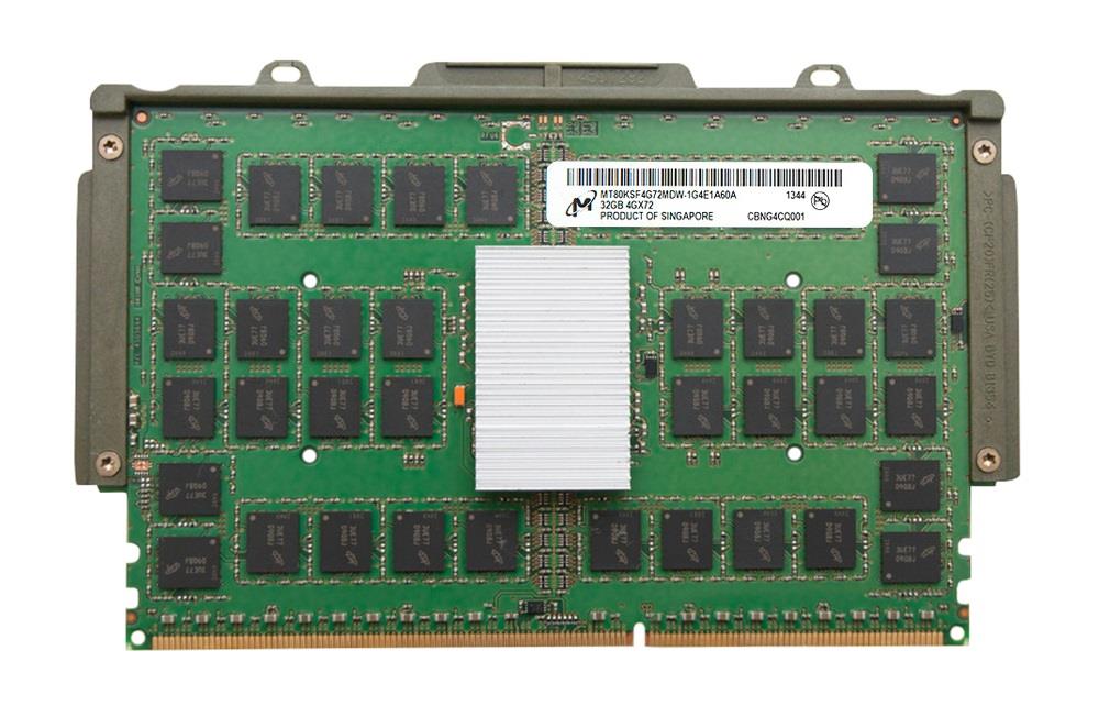 MT80KSF4G72MDW-1G4E1A60A Micron 32GB PC3-10600 DDR3-1333MHz ECC Registered CL9 Cuod 276-Pin DIMM Memory Module