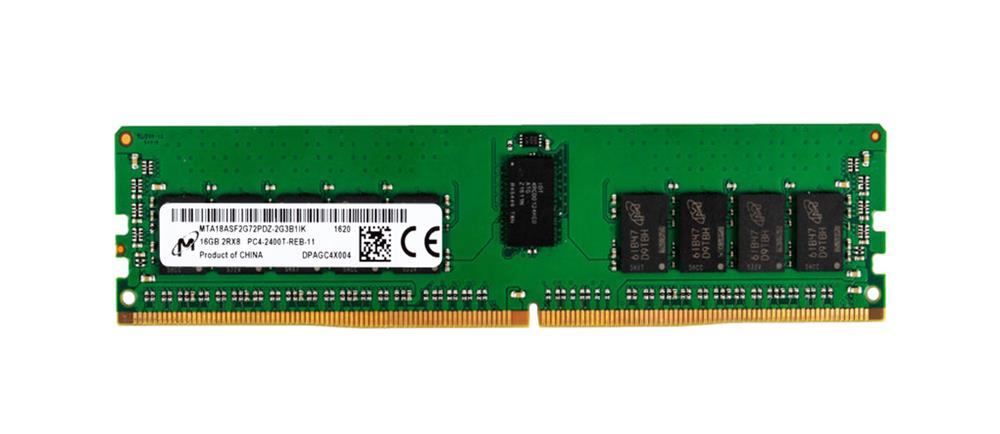 MTA18ASF2G72PDZ-2G3B1IK Micron 16GB PC4-19200 DDR4-2400MHz Registered ECC CL17 288-Pin DIMM 1.2V Dual Rank Memory Module