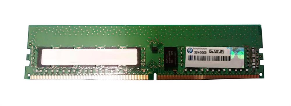 N0H87AT HP 8GB PC4-17000 DDR4-2133MHz ECC Unbuffered CL15 288-Pin DIMM 1.2V Dual Rank Memory Module