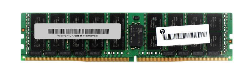 P0001153-001 HP 64GB PC4-17000 DDR4-2133MHz Registered ECC CL15 288-Pin Load Reduced DIMM 1.2V Quad Rank Memory Module