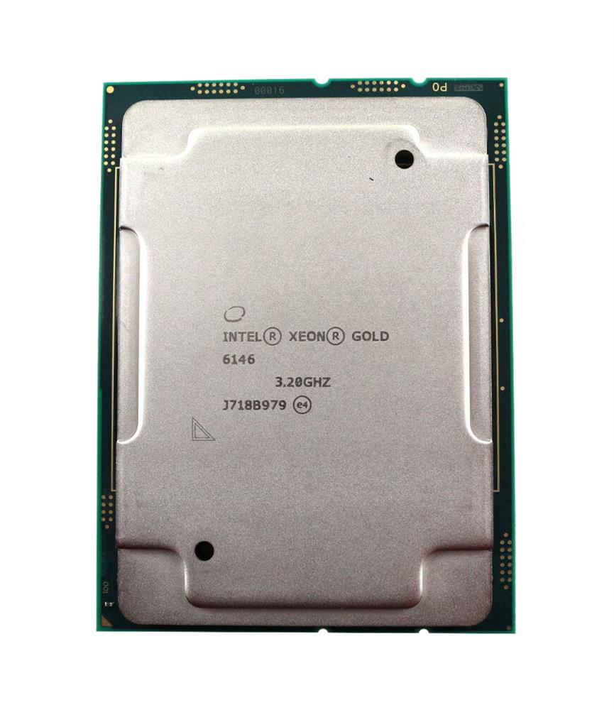 P09134-B21 HPE 3.20GHz 24.75MB L3 Cache Socket LGA 3647 Intel Xeon Gold 6146 12-Core Processor Upgrade For ProLiant XL2507D Gen10 Server