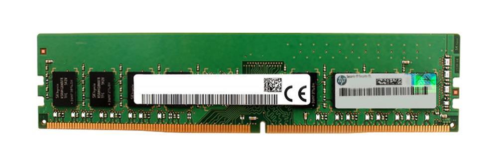 P1N52ATR HP 8GB PC4-17000 DDR4-2133MHz non-ECC Unbuffered CL15 288-Pin DIMM 1.2V Dual Rank Memory Module