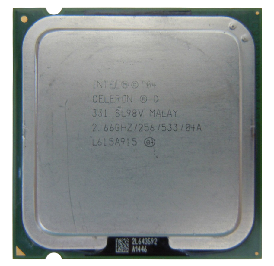 PU716AV-SFF HP 2.66GHz 533MHz FSB 256KB L2 Cache Intel Celeron D 331 Desktop Processor Upgrade