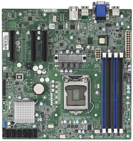 S5510G2NR-LE Tyan Socket LGA1155 Intel C202 Chipset micro-ATX Server Motherboard (Refurbished)