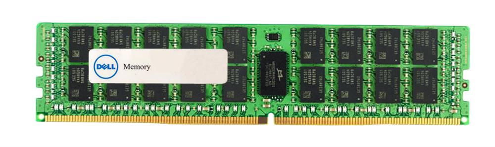 SNPHNDJ7DG/16G Dell 16GB PC4-19200 DDR4-2400MHz Registered ECC CL17 288-Pin DIMM 1.2V Dual Rank Memory Module