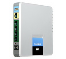 SPA400-NA LinkSys VoIP Ethernet Telephony Gateway with 4 FXO Ports (Refurbished)