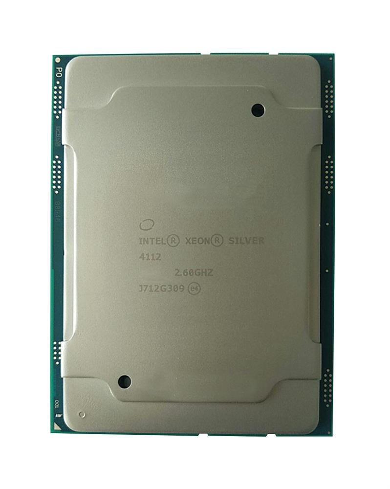 SR3GN Intel Xeon Silver 4112 Quad-Core 2.60GHz 9.60GT/s UPI 8.25MB L3 Cache Socket LGA3647 Processor