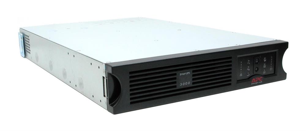 SUA3000RMI2U APC Smart-UPS 3000VA 2700-Watts USB And Serial 230V Rack-mountable UPS 3 Minute Full Load 8 x IEC 320-C13, 1 x IEC 320-C19, 2 x IEC Jumpers (Refurbished)