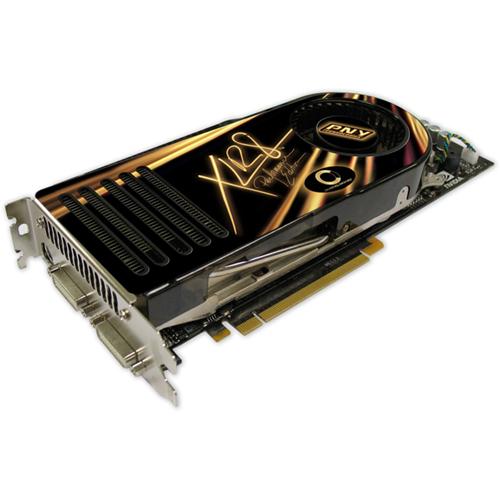 VCG8800XXPB PNY XLR8 GeForce 8800GTX 768MB 384-Bit GDDR3 PCI Express x16 Dual DVI/ HDTV/ S-Video Out/ HDCP Ready/ SLI Supported Video Graphics Card