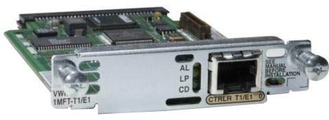 VWIC2-1MFT-G703 Cisco 1port Multiflex Trunk 2nd Gen Voice/wan G.703