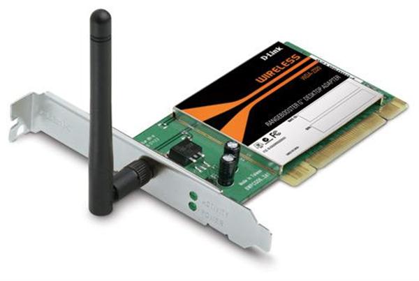 WDA-2320 D-Link RangeBooster G Wireless Desktop Adapter PCI 108Mbps