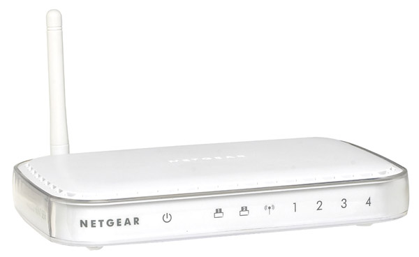 WGPS606 NetGear 4-Port 10/100Mbps RJ45 Switch with 54Mbps Wireless Print Server (Refurbished)