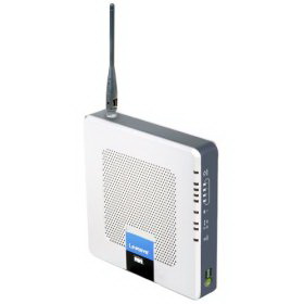 WRTSL54GS Linksys Wireless Router 802.11G Media (Refurbished)