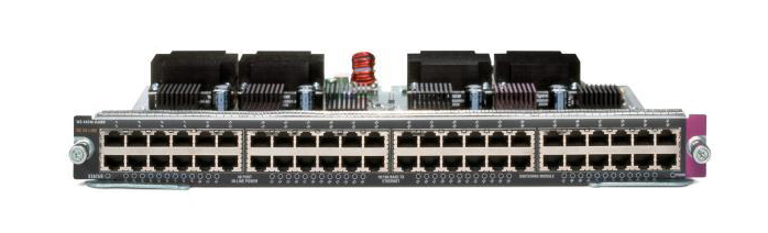 WS-X4248-RJ45V-RF Cisco Catalyst 4500 48-Ports PoE IEEE 802.3af 10/100 Ethernet Line Card (Refurbished)