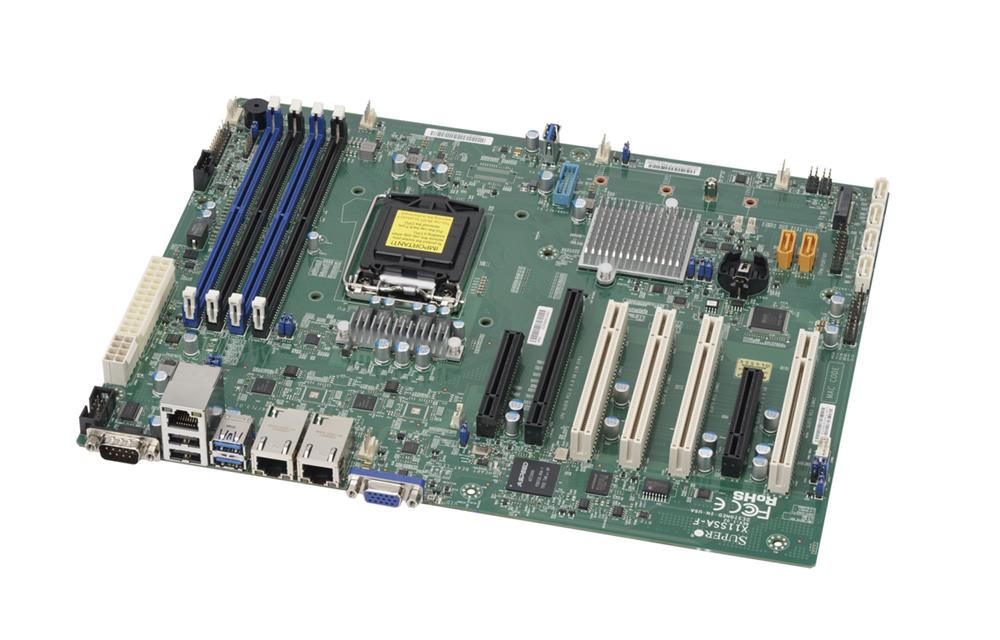X11SSAFB SuperMicro Socket H4 LGA 1151 Xeon E3-1200 v5 / v6 Intel C236 Chipset DDR4 4 x DIMM 6 x SATA 6Gbps ATX Server Motherboard (Refurbished)