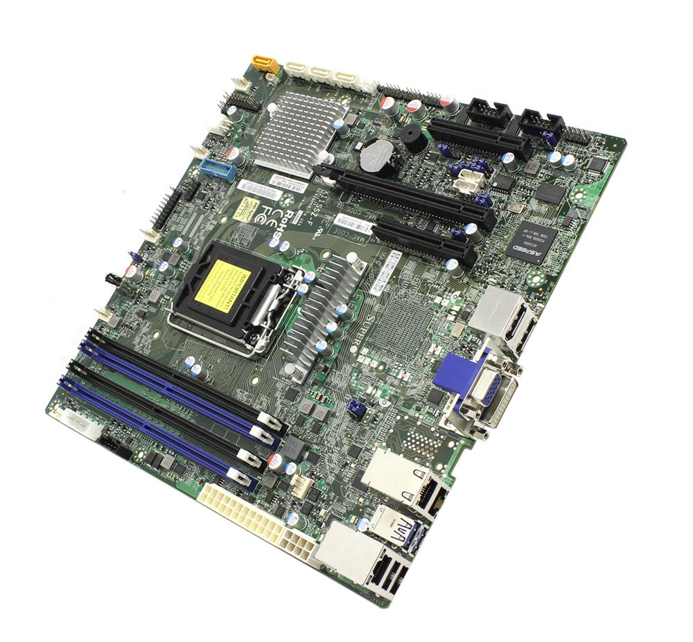 X11SSZ-F-O SuperMicro X11SSZ-F Socket LGA 1151 Intel C236 Chipset Xeon E3-1200 v5/v6 Processors Support DDR4 4x DIMM 4x SATA3 6.0Gb/s Micro-ATX Server Motherboard (Refurbished)