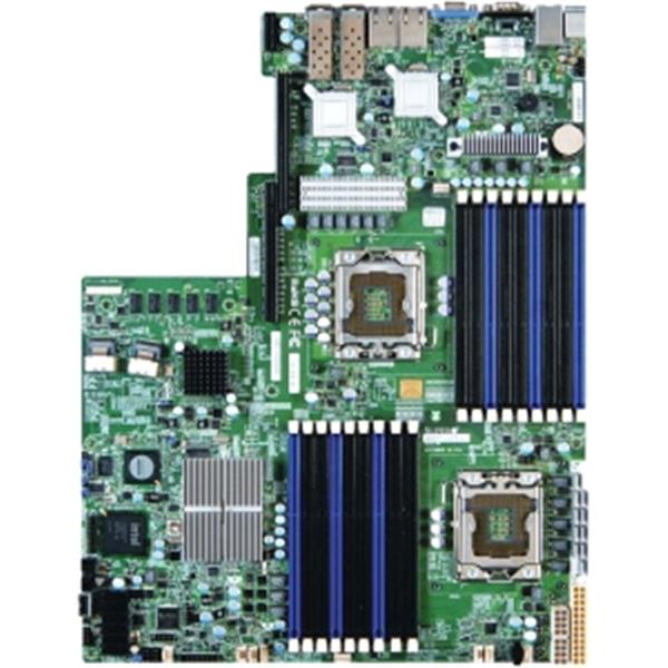 X8DTU-F-O SuperMicro X8DTU-F Socket LGA 1366 Intel 5520 Chipset Intel Xeon 5600/5500 Processors Support DDR3 12x DIMM 6x SATA2 3.0Gb/s Proprietary Server Motherboard (Refurbished)