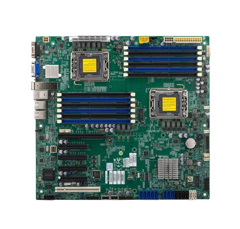 X9DBi-F SuperMicro Dual Socket B2 LGA 1356 Intel C602 Chipset Xeon E5-2400 V2 Processors Support DDR3 12x DIMM 2x SATA Server Motherboard (Refurbished)