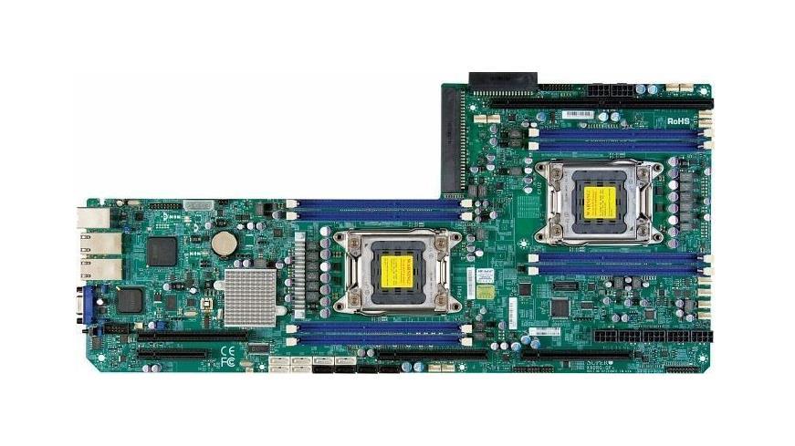 X9DRG-HF SuperMicro Dual Socket LGA2011 Intel C602 Chipset Xeon E5-2600/ E5-2600 v2 Processors Support DDR3 8x DIMM 8x SATA2 3.0Gb/s Proprietary Server Motherboard (Refurbished)