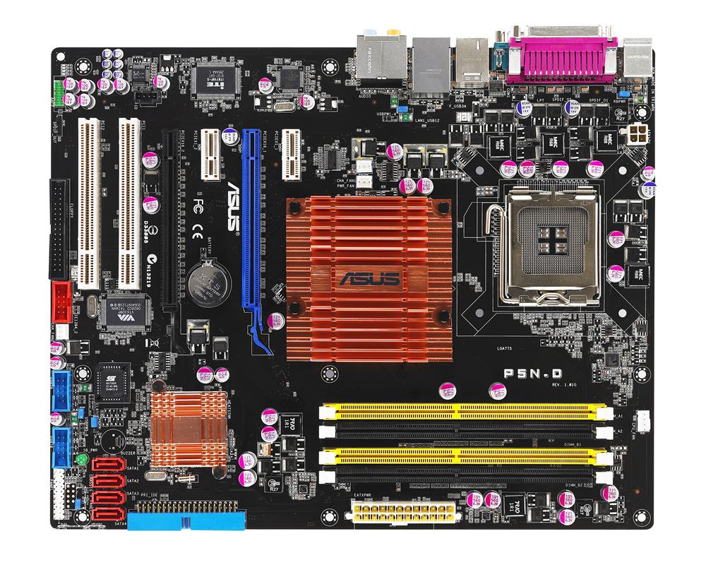 0026186D5BBE5 ASUS P5N-D Socket LGA 775 Nvidia nForce 750i SLI Chipset Intel Core 2 Quad/ Core 2 Extreme/ Core 2 Duo/ Pentium Extreme/ Pentium D/ Pentium 4 Processors Support DDR2 4x DIMM 4x SATA 3.0Gb/s ATX Motherboard (Refurbished)