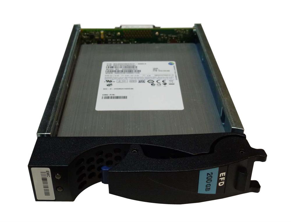 005-053281 EMC 200GB SAS 6Gbps Hot Swap EFD 3.5-inch Internal Solid State Drive (SSD) for VNXe 3200 Series Storage Systems
