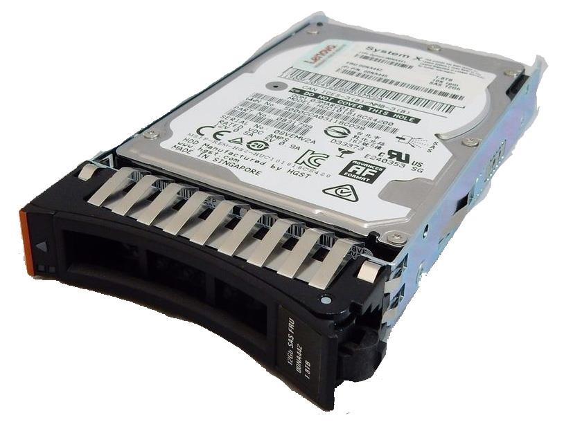 00NA442 IBM 1.8TB 10000RPM SAS 6Gbps Hot Swap (512e) 2.5-inch Internal Hard Drive