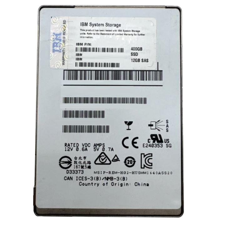 00W1315 IBM 400GB MLC SAS Hot-Swap Enterprise 3.5-inch Solid State Drive (SSD)