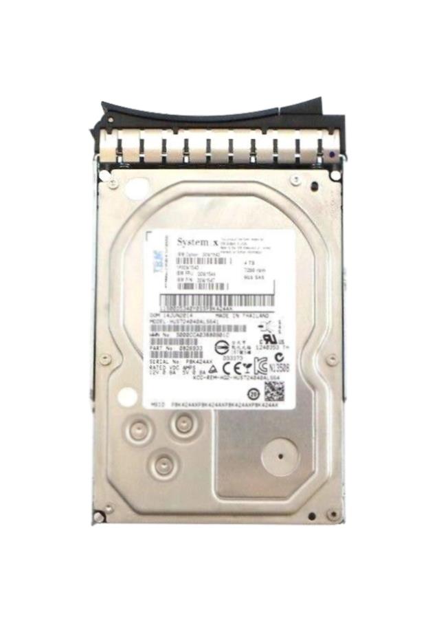 00W1544 IBM 4TB 7200RPM SAS 6Gbps Nearline Hot Swap (SED) 3.5-inch Internal Hard Drive