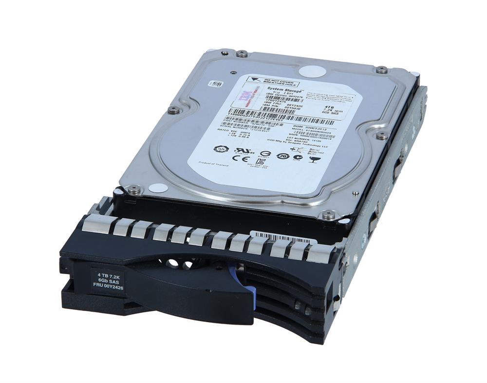 00Y2426 IBM 4TB 7200RPM SAS 6Gbps Nearline 3.5-inch Internal Hard Drive